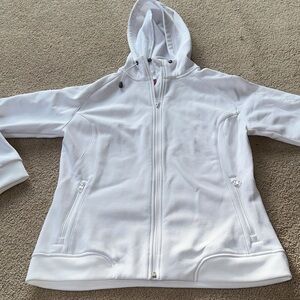 Salomon zip up hooded sweatshirt